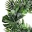 Rainforest Leaves Wreath, 22"