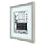 Glass Framed Bath Print Wall Art, 13"