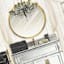 Chandelier Bath Canvas Wall Art, 11x14
