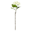 24IN WH FABRIC REAL FEEL HYDRANGEA STEM