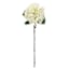 White Real-Feel Hydrangea Stem, 25"