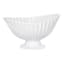 Providence White Ribbed Fluted Bowl, 7"