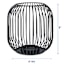 Crosby St. Black Metal Wire Lantern, 8"
