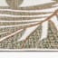(E513) Found & Fable Santorini Cala Green Leaves Outdoor Area Rug, 9x12