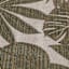 (E513) Found & Fable Santorini Cala Green Leaves Outdoor Runner, 2x7