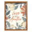 Glass Framed Love One Another Framed Print Wall Art, 11x14