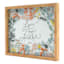 Glass Framed Floral Love One Framed Print Wall Art, 14x11