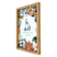 Glass Framed Be Still Floral Print Wall Art, 11x14