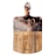 Black & Gold Round Bottom Cutting Board, 18"
