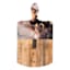 Black & Gold Round Bottom Cutting Board, 18"