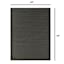 Black Textilene Outdoor Area Rug, 5x7