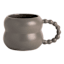 Matte Dark Grey Bubble Mug, 15oz