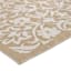 Beige Flower Plastic Outdoor Area Rug, 6x9