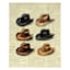 Cowboy Hats Wall Art, 16x20