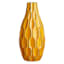 Honeybloom Katherine Yellow Ceramic Vase, 15"