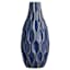Honeybloom Katherine Blue Ceramic Vase, 15"