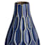 Honeybloom Katherine Blue Ceramic Vase, 15"