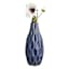 Honeybloom Katherine Blue Ceramic Vase, 15"