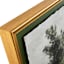 Honeybloom Glass Framed Oil Painted Landscape Wall Art, 23x29