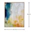 Framed Colorful Abstract Print Canvas Wall Art, 23x29