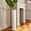 Addison White Ceramic Vase, 31"