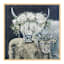 Framed Cow & Calf Canvas Wall Art, 30"
