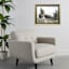 Honeybloom Glass Framed Oil Painted Landscape Wall Art, 23x29