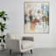 Abstract Framed Wall Art, 48x60