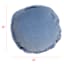 Providence Blue Round Throw Pillow with Flange, 16"