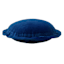 Providence Navy Blue Round Throw Pillow with Flange, 16"