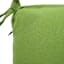 Lime Green Canvas Outdoor Square Seat Cushion