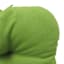 Lime Green Canvas Wicker Seat Cushion