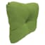 Lime Green Canvas Outdoor Tufted Back Cushion