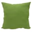 Lime Green Canvas Oversized Square Outdoor Throw Pillow, 20"