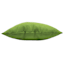 Lime Green Canvas Oversized Square Outdoor Throw Pillow, 20"