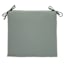 Sage Canvas Outdoor Square Seat Cushion