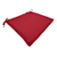 Brick Red Canvas Outdoor Square Seat Cushion