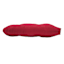 Brick Red Canvas Outdoor Wicker Seat Cushion