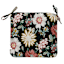 Green Tossed Floral Outdoor Chair Cushion