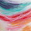 Colorful Abstract Canvas Wall Art, 22x28