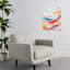 Colorful Abstract Canvas Wall Art, 22x28