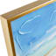 Glass Framed Colorful Abstract Print Wall Art, 19x25