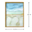 Glass Framed Colorful Abstract Print Wall Art, 19x25