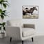 Framed Horses Canvas Wall Art, 29x23
