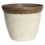 White Crackle Outdoor Planter, 11.6