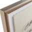 Honeybloom Glass Framed Typography Come As You Are Print Wall Sign, 16x20