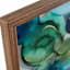 Glass Framed Colorful Abstract Print Wall Art, 16x20