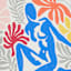 Floral Figure Canvas Wall Art, 12x16