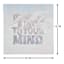 Be Kind To Your Mind Canvas Wall Sign, 11x14