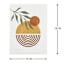 Abstract Botanical Canvas Wall Art, 12x16